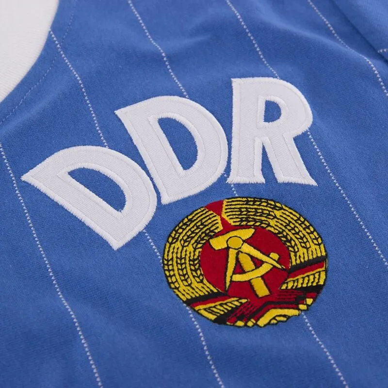 COPA Football - DDR Retro Football Shirt 1985 + Number 14