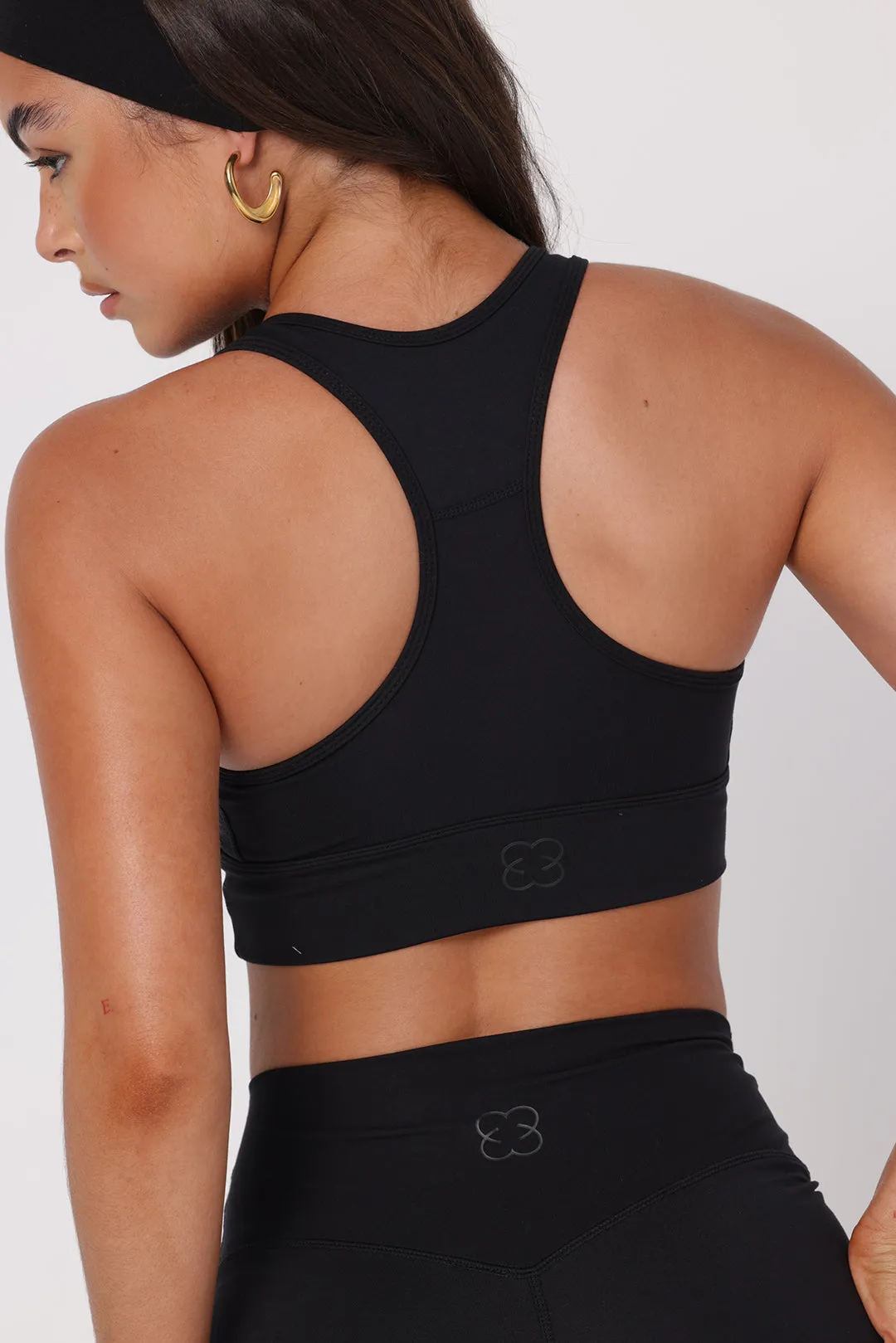 Core Sports Bra | Black