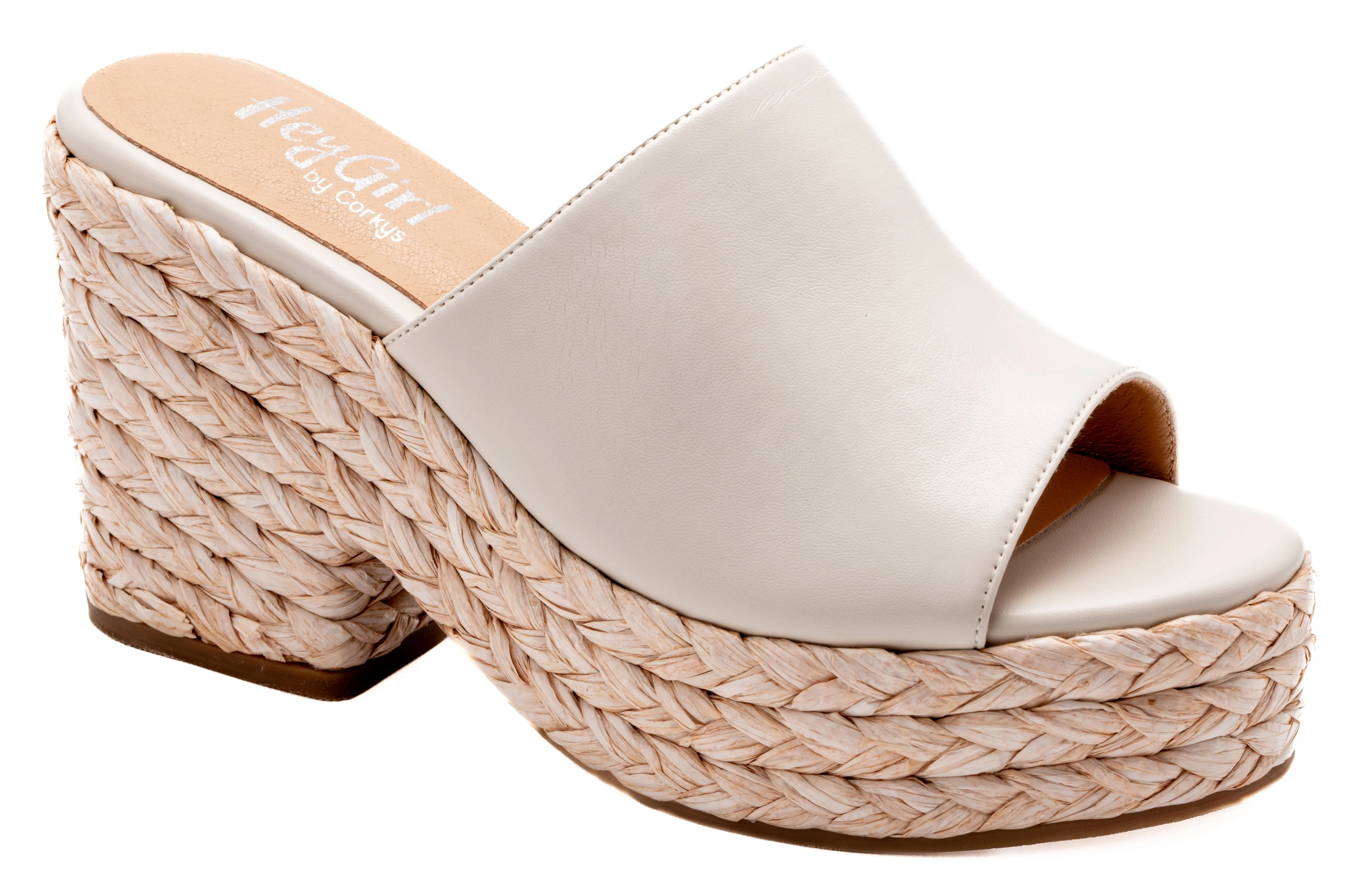 Corky's Ivory Metallic Sandals - Solstice Collection