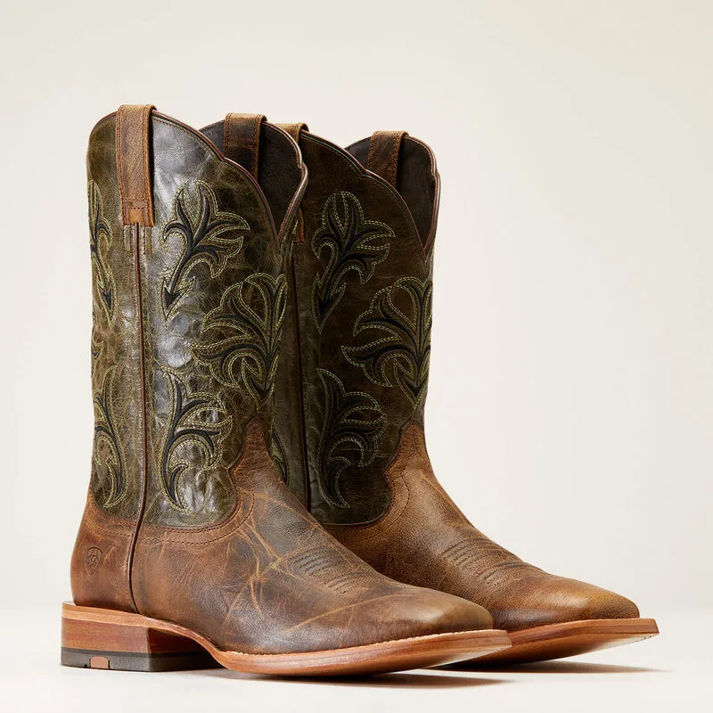 Cowboss Western Boot - Distressed Brown