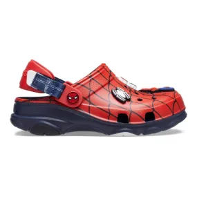 Crocs Kids Spider Man All-Terrain Clog in Blue