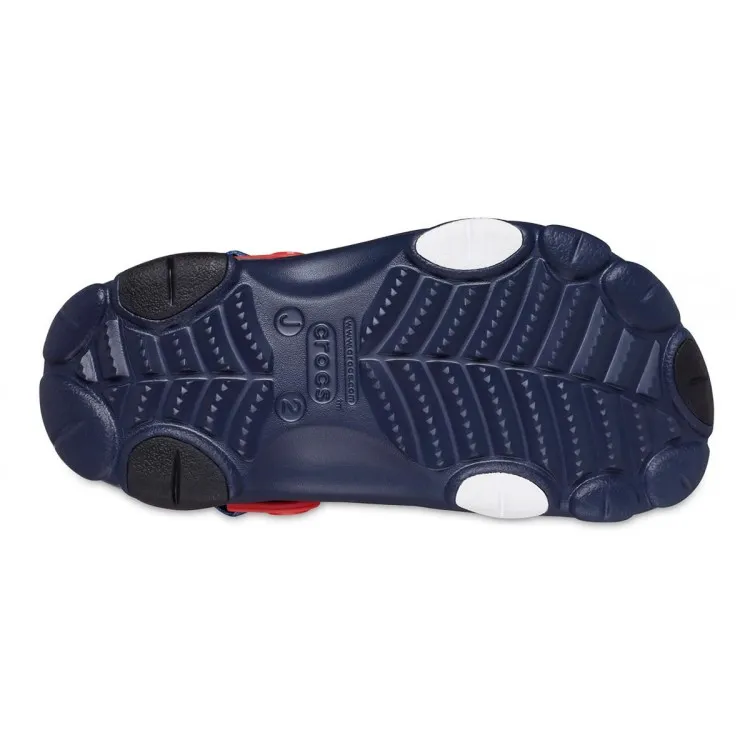 Crocs Kids Spider Man All-Terrain Clog in Blue