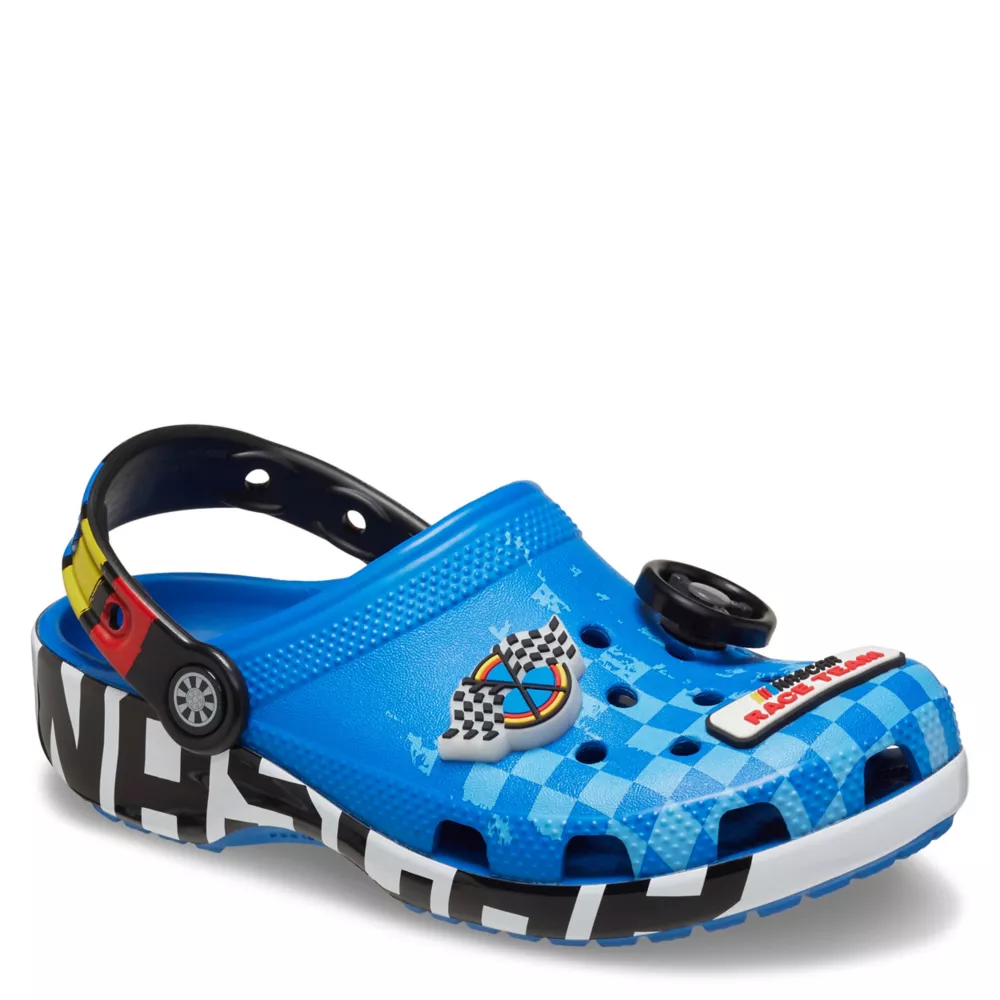 CROCS  BOYS LITTLE-BIG KID NASCAR CLASSIC CLOG