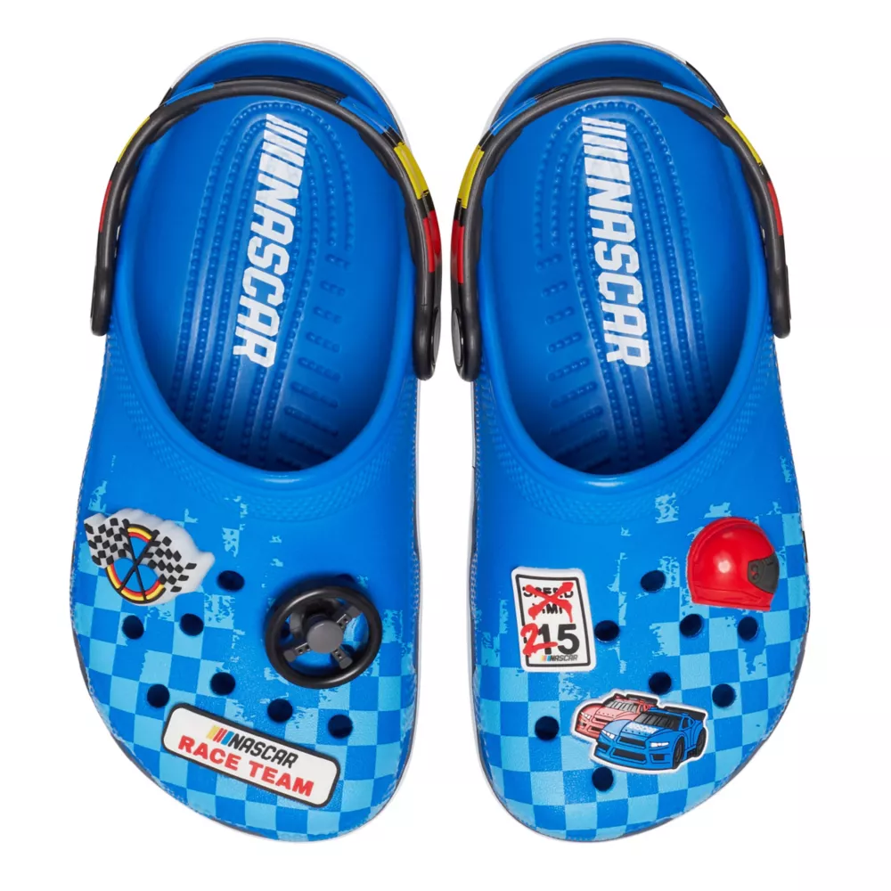 CROCS  BOYS LITTLE-BIG KID NASCAR CLASSIC CLOG