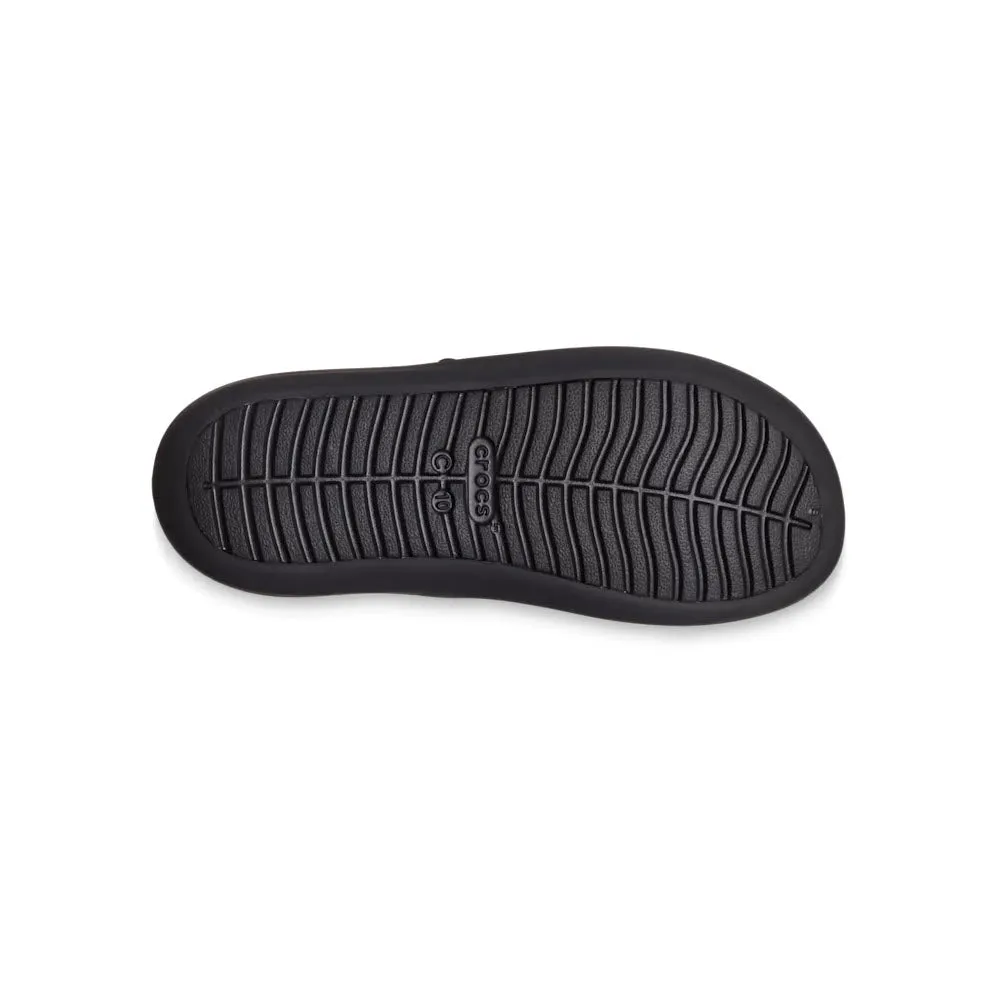 CROCS BROOKLYN MARY JANE FLAT BLACK - TODDLERS