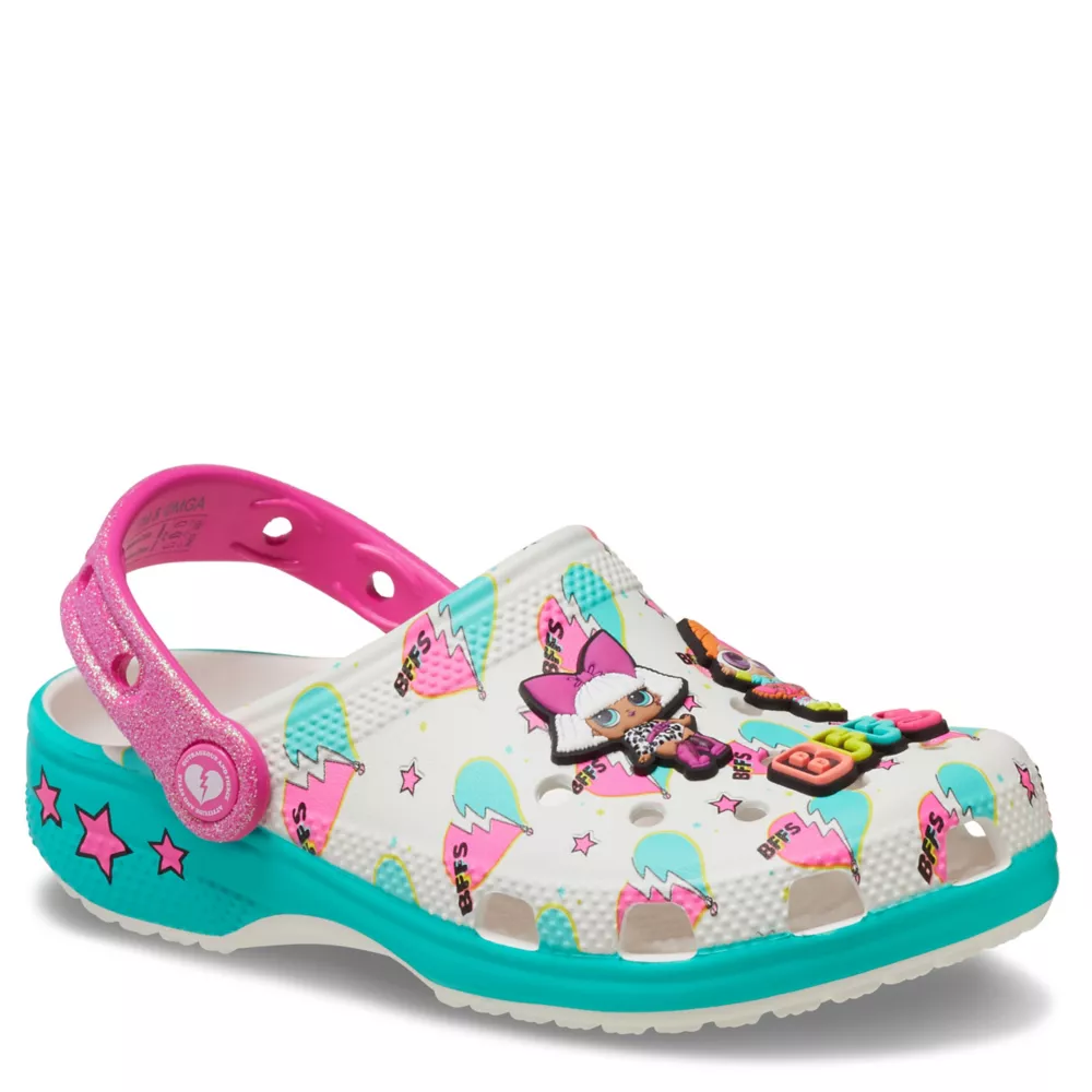 CROCS  GIRLS LITTLE-BIG KID L.O.L. SURPRISE! BFF CLASSIC CLOG