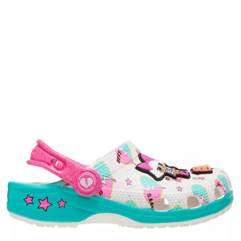 CROCS  GIRLS LITTLE-BIG KID L.O.L. SURPRISE! BFF CLASSIC CLOG