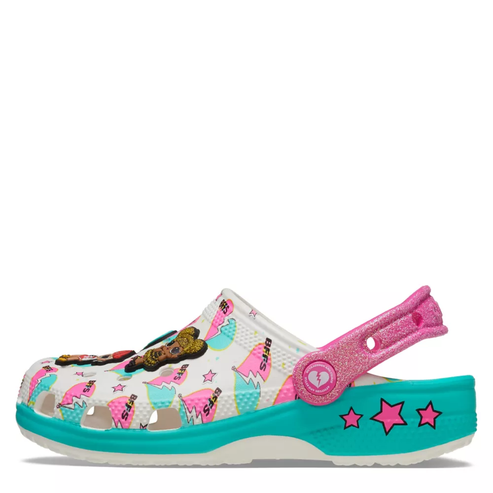 CROCS  GIRLS LITTLE-BIG KID L.O.L. SURPRISE! BFF CLASSIC CLOG