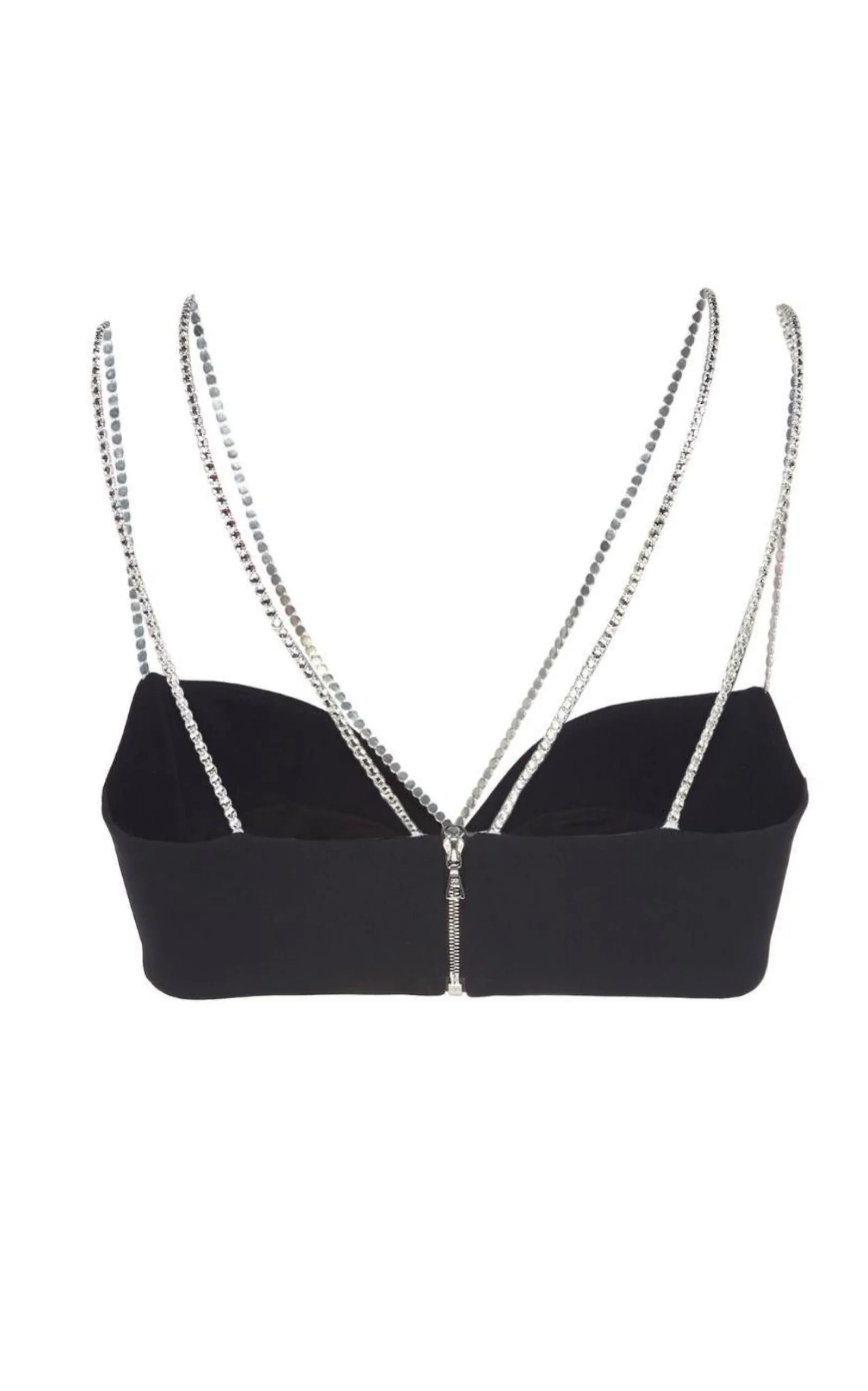 Crystal Chain Strap Bra