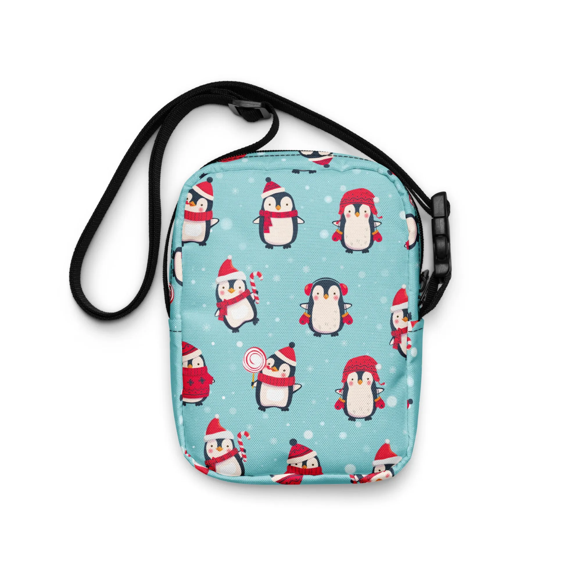 Cute Penguins Utility Crossbody Bag