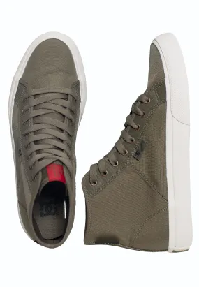 DC - Manual Hi Txse Olive/Military - Shoes