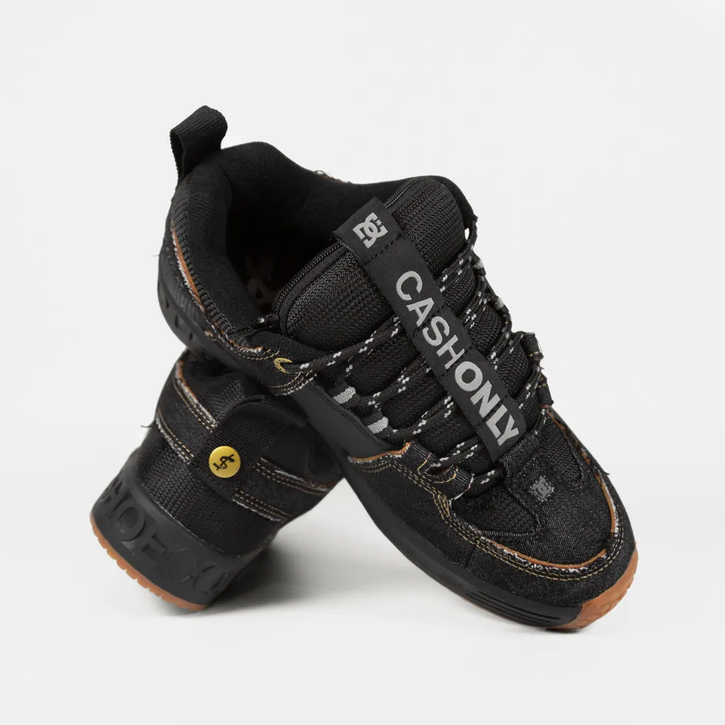 DC Shoes - Cash Only Lynx OG Shoes - Black Denim