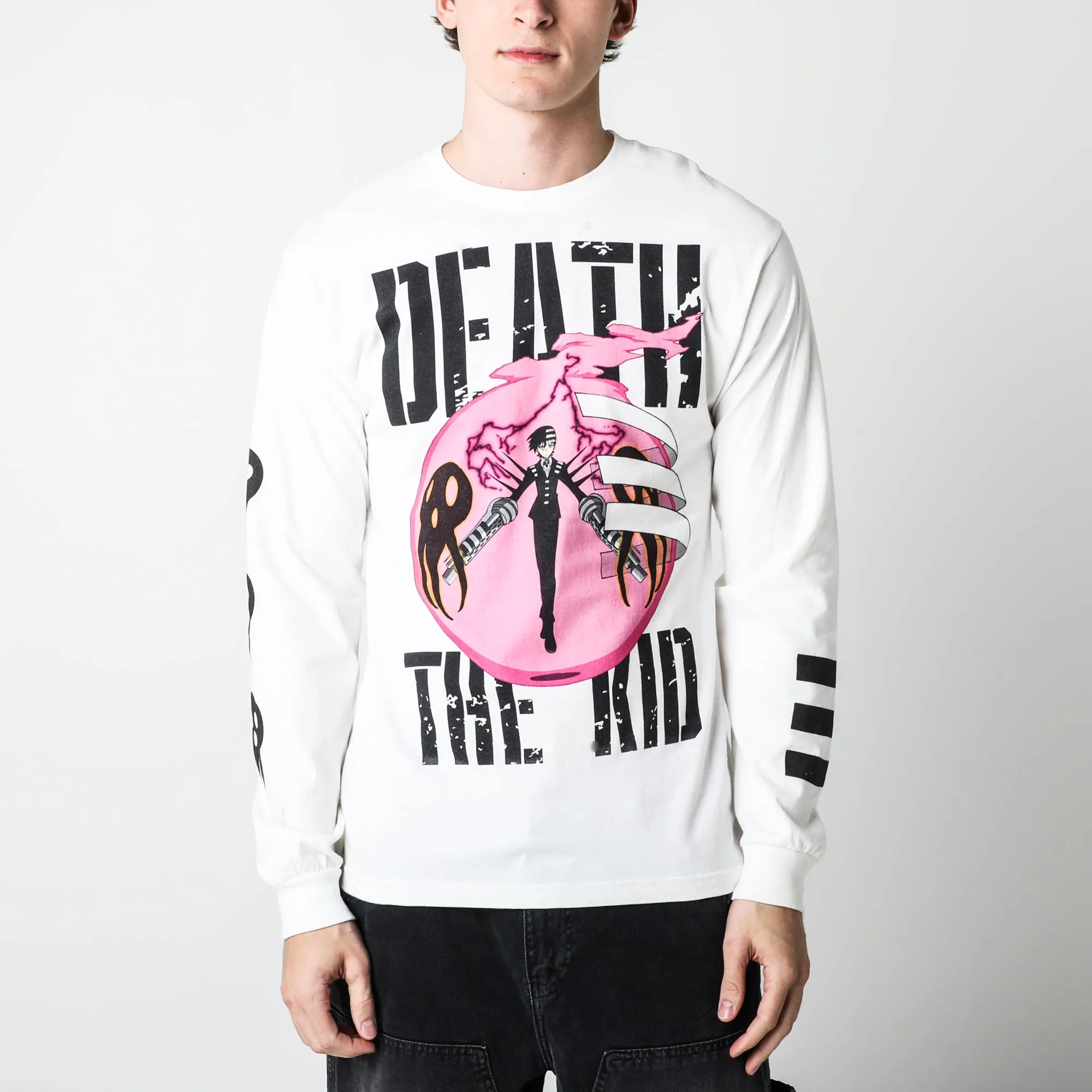 Death the Kid White Long Sleeve - Empowered - Top Seller