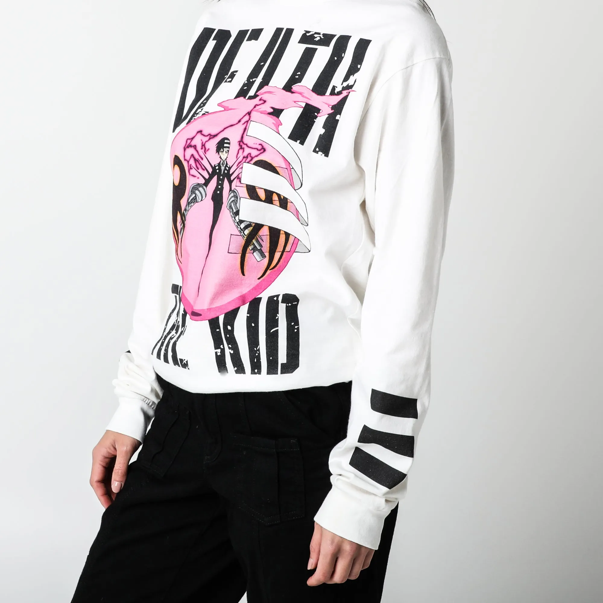 Death the Kid White Long Sleeve - Empowered - Top Seller