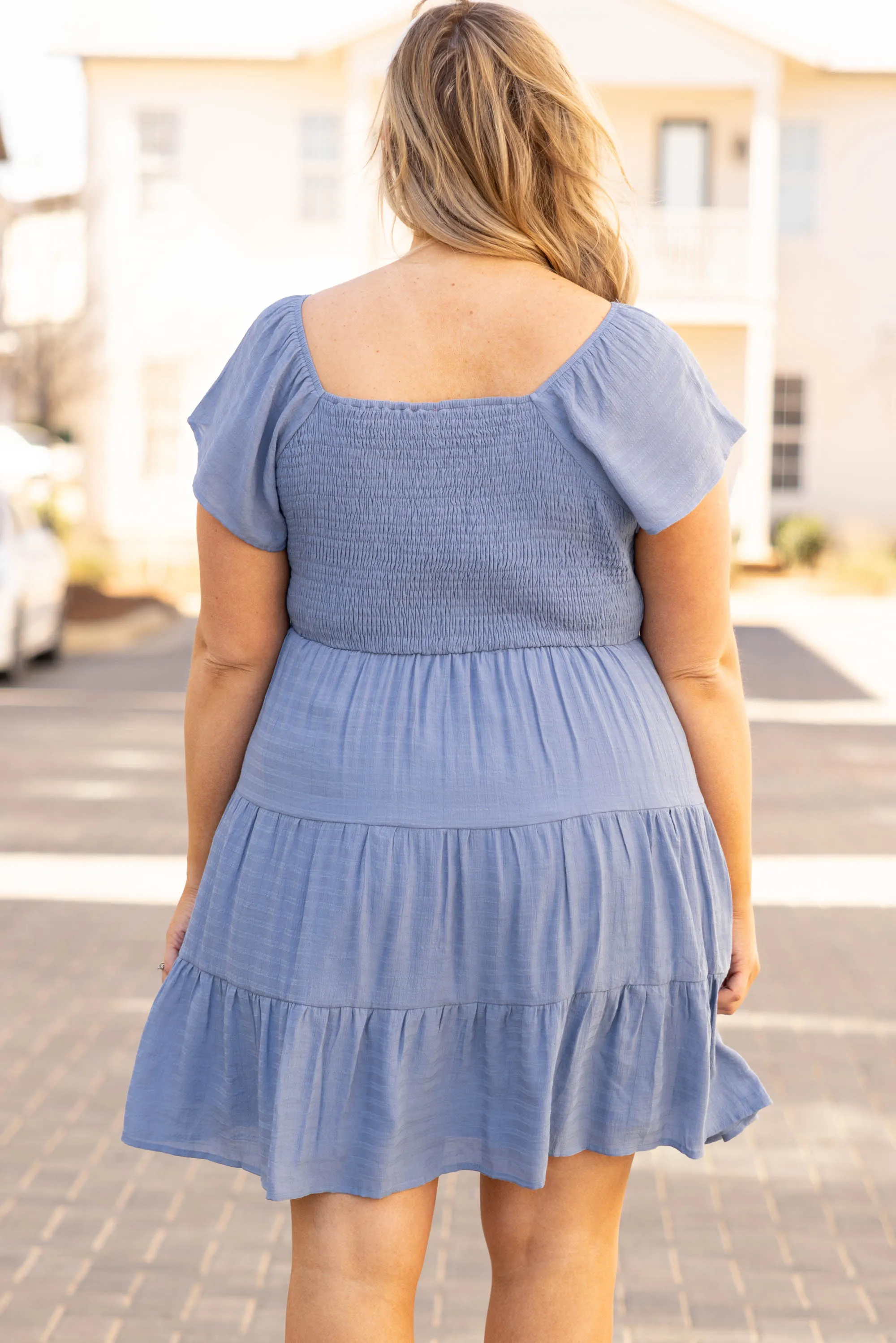 Denim Brunch Party Dress