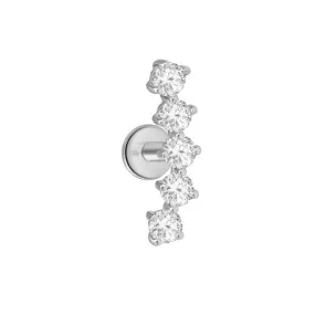 Diamond Constellation Ear Climber Earring