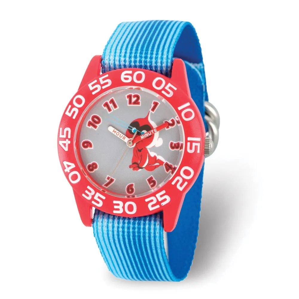 Disney Incredibles 2 Baby Blue Time Teacher Watch