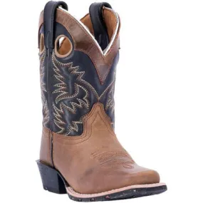 DPC2940 Dan Post Kid's Rascal Western Boots - Brown/Black