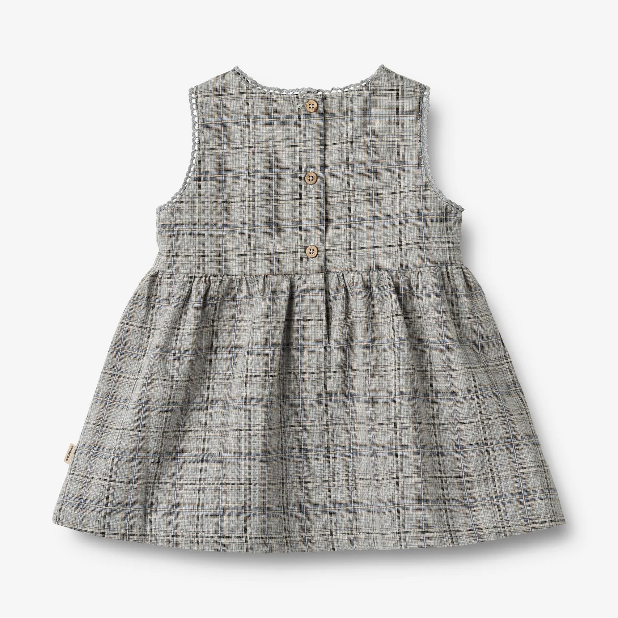 Dress Kirsten - cloudy blue check