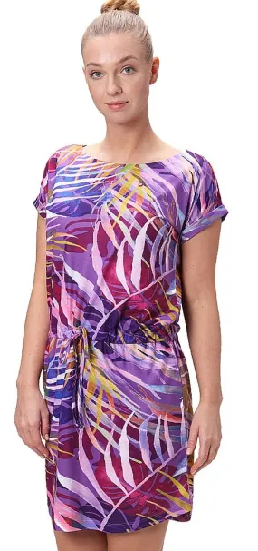 dress Loap Anuma - M74YJ/Blue/Pink - women´s