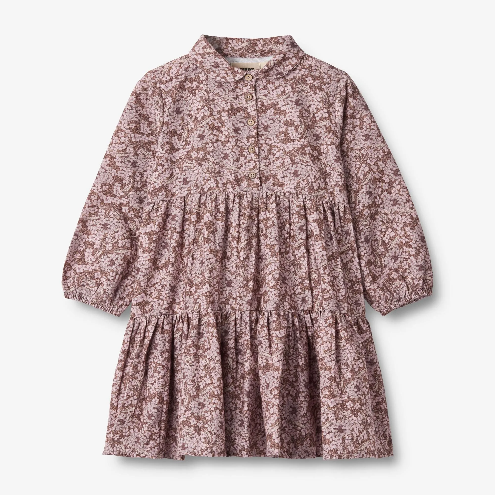 Dress L/S Felucca - hydrangeas