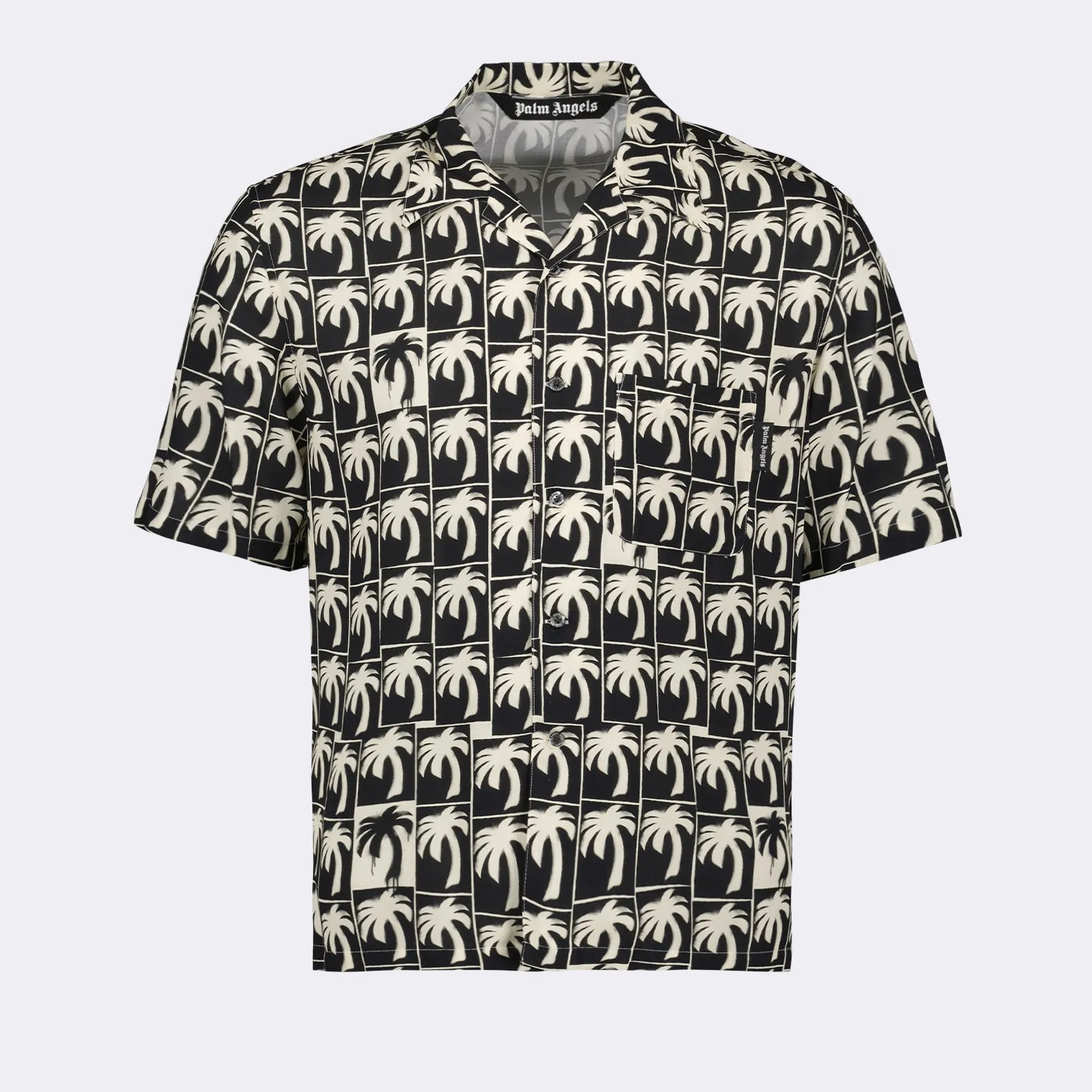 Dripping Palms Print Shirt