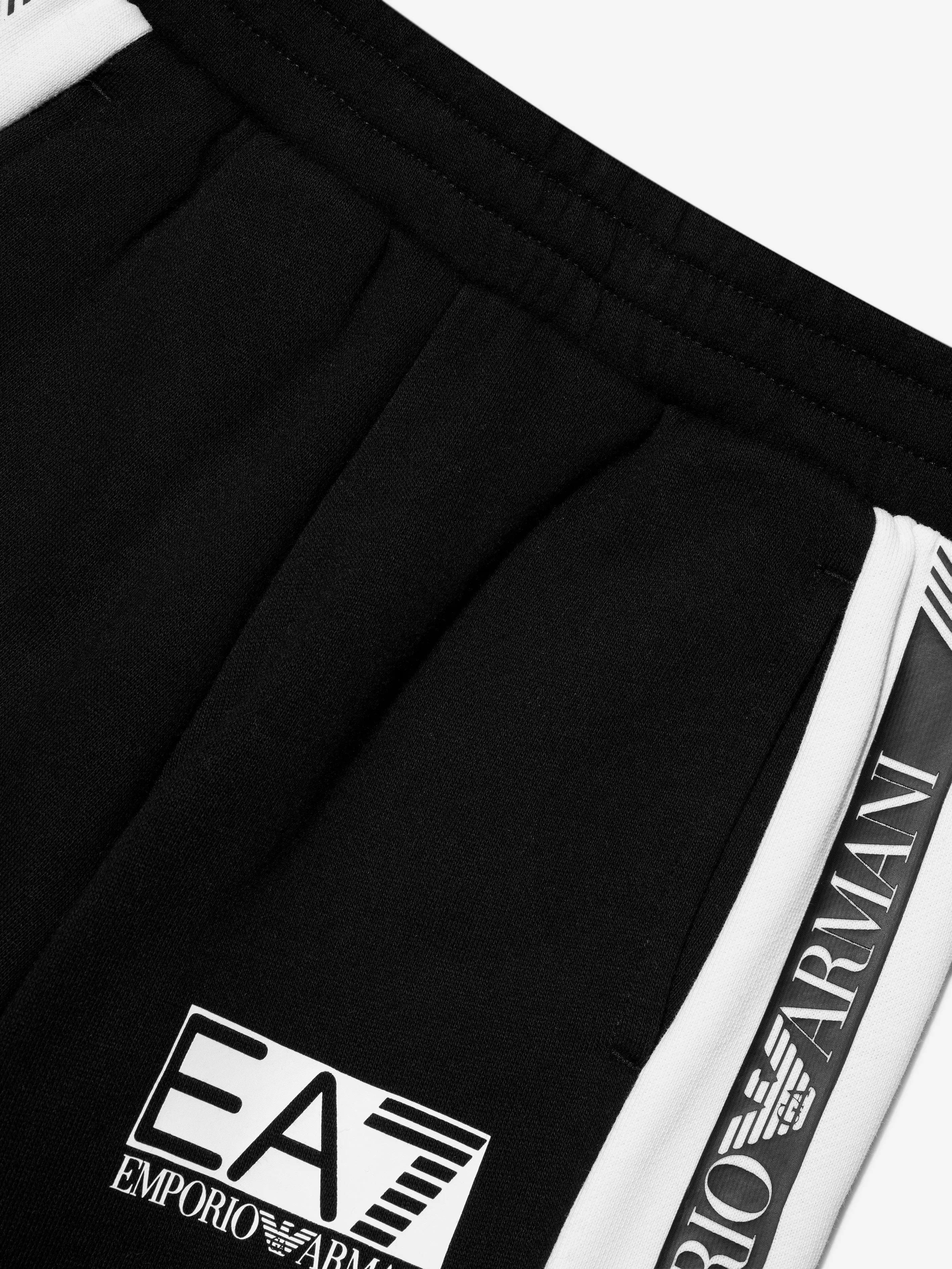 EA7 Emporio Armani Boys Train Logo Tape Joggers