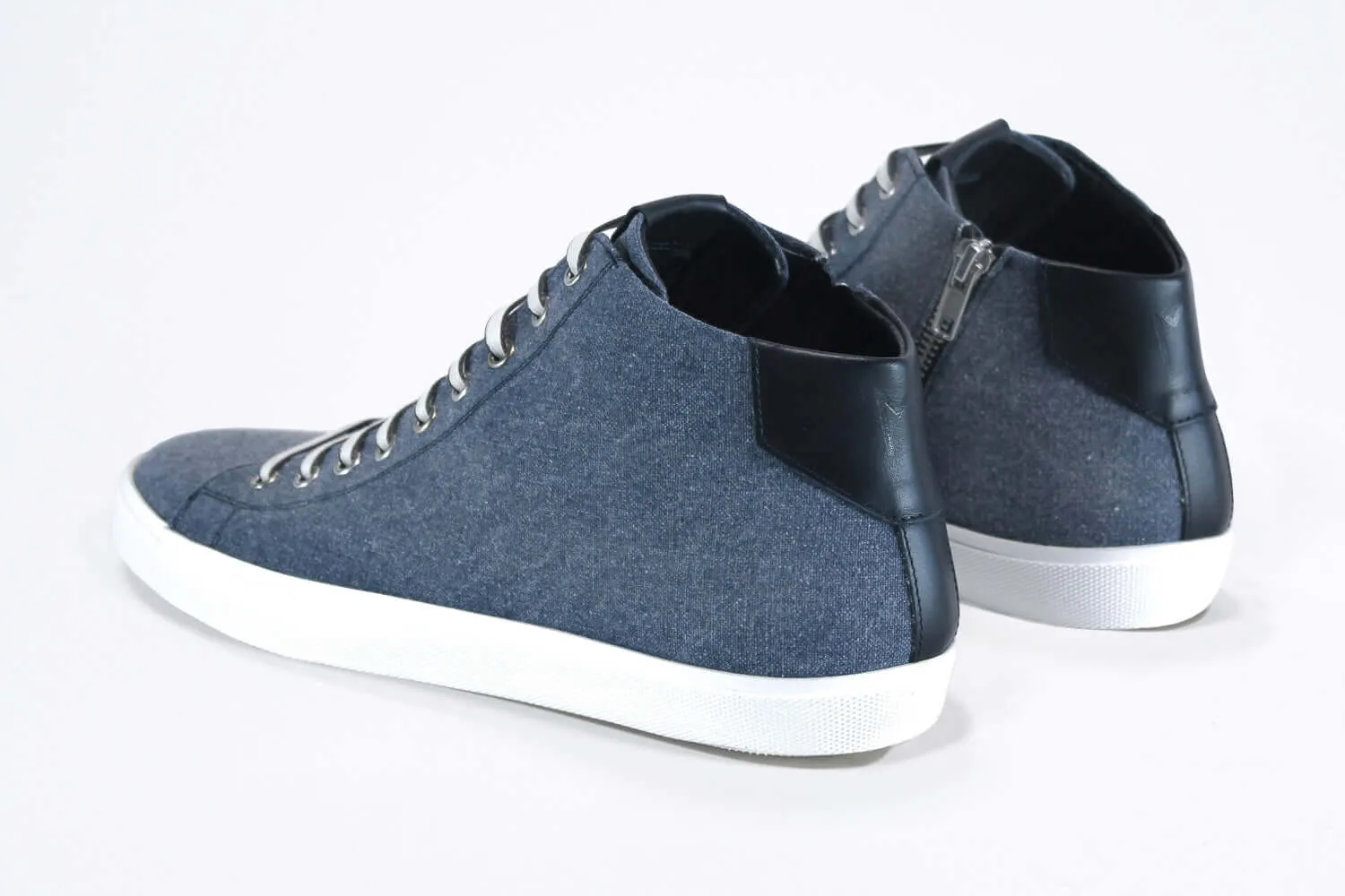 EARTH | Denim Blue - Mid Top - Men