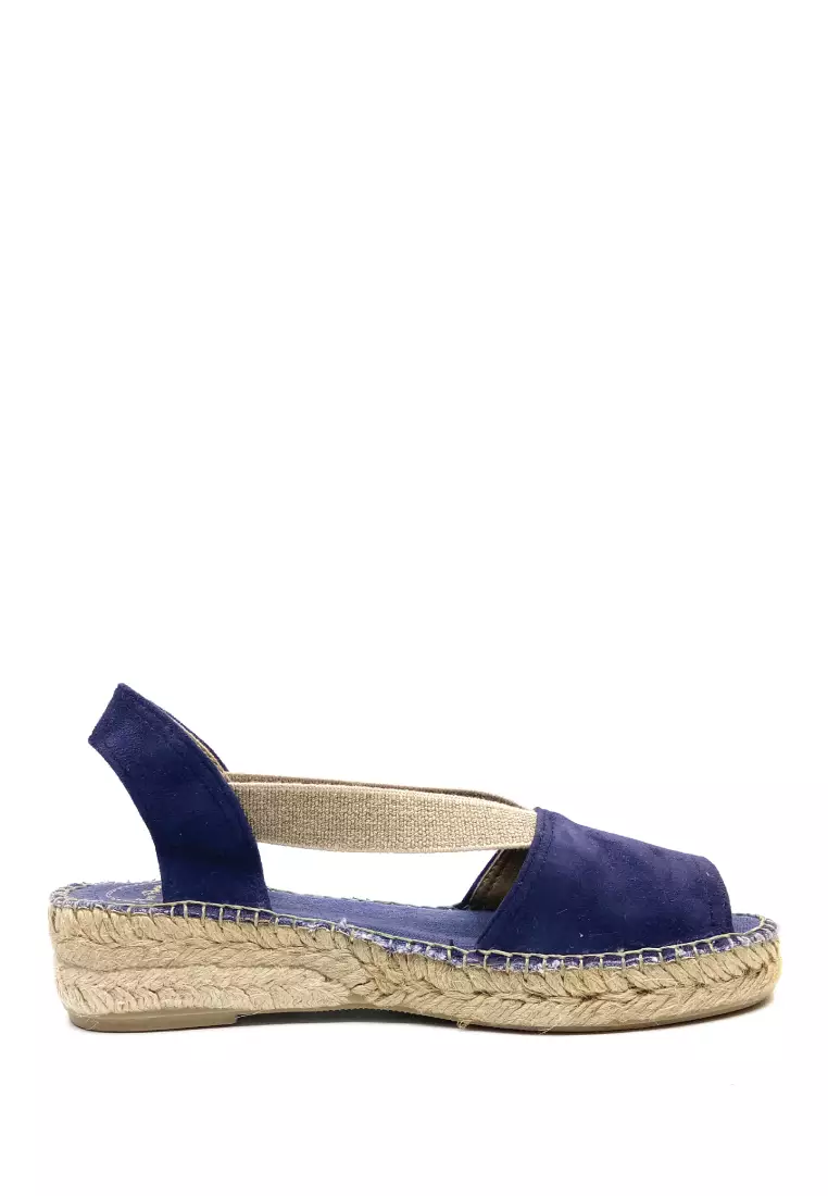 ELLA  - Suede flat sandal