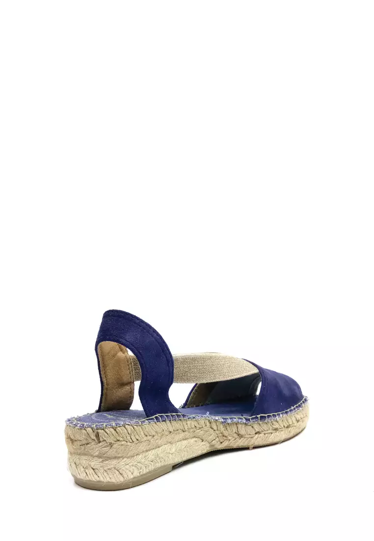 ELLA  - Suede flat sandal