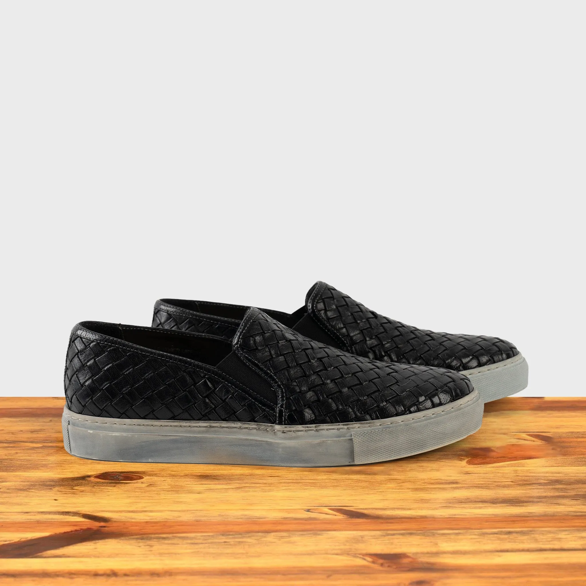 Enea Calzoleria Toscana Slip On Woven Sneaker