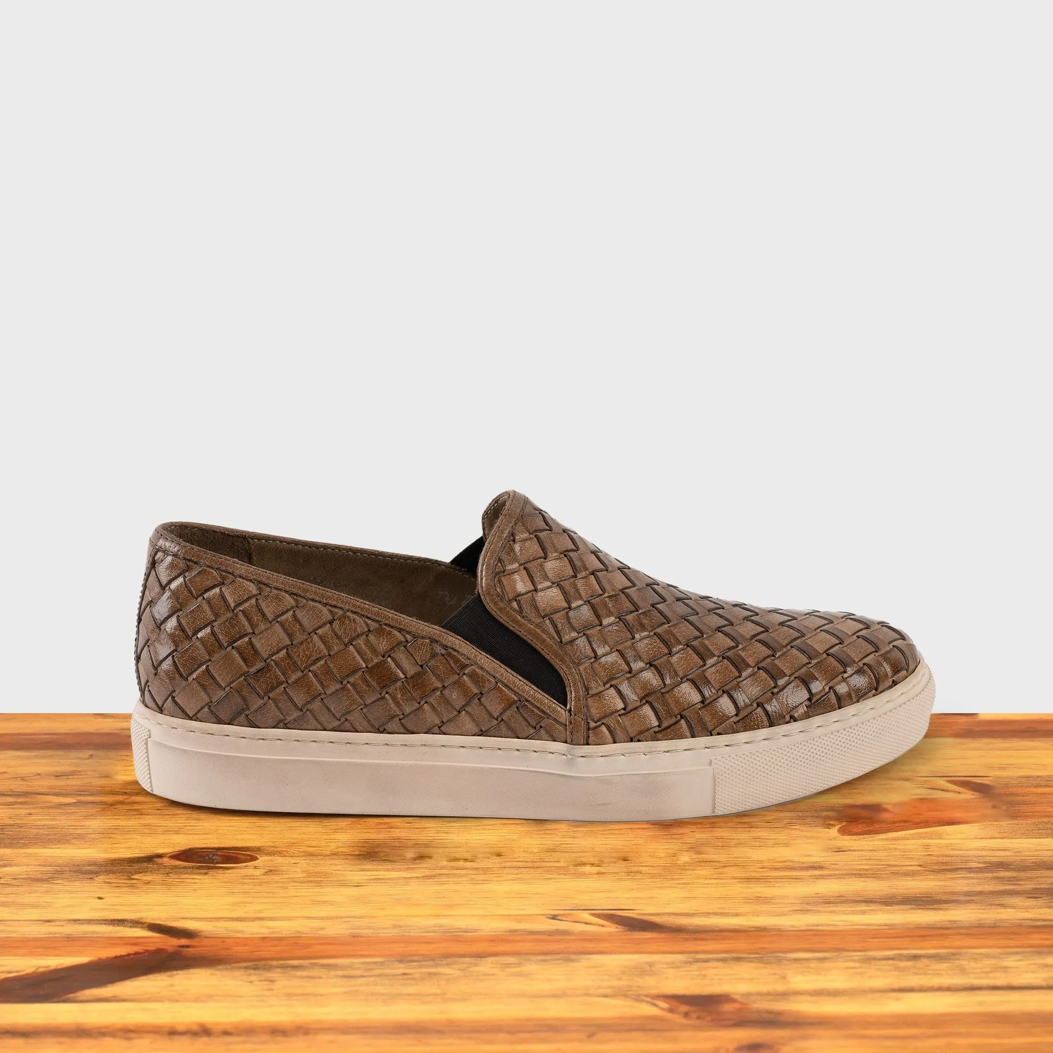 Enea Calzoleria Toscana Slip On Woven Sneaker