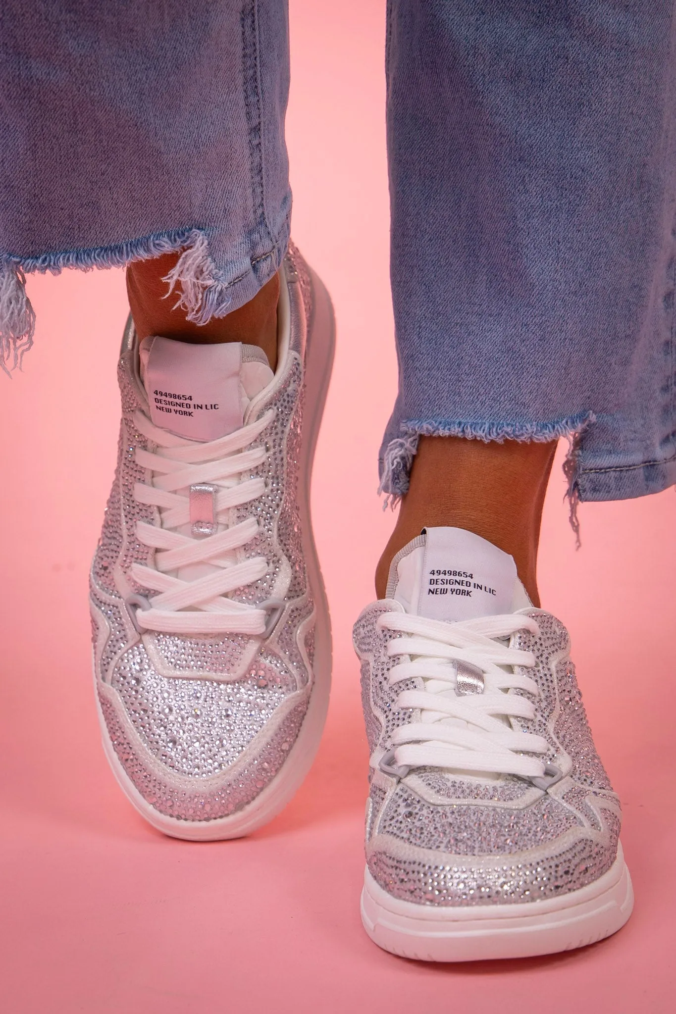 Everlie Sneaker - Rhinestone | Steve Madden - FINAL SALE