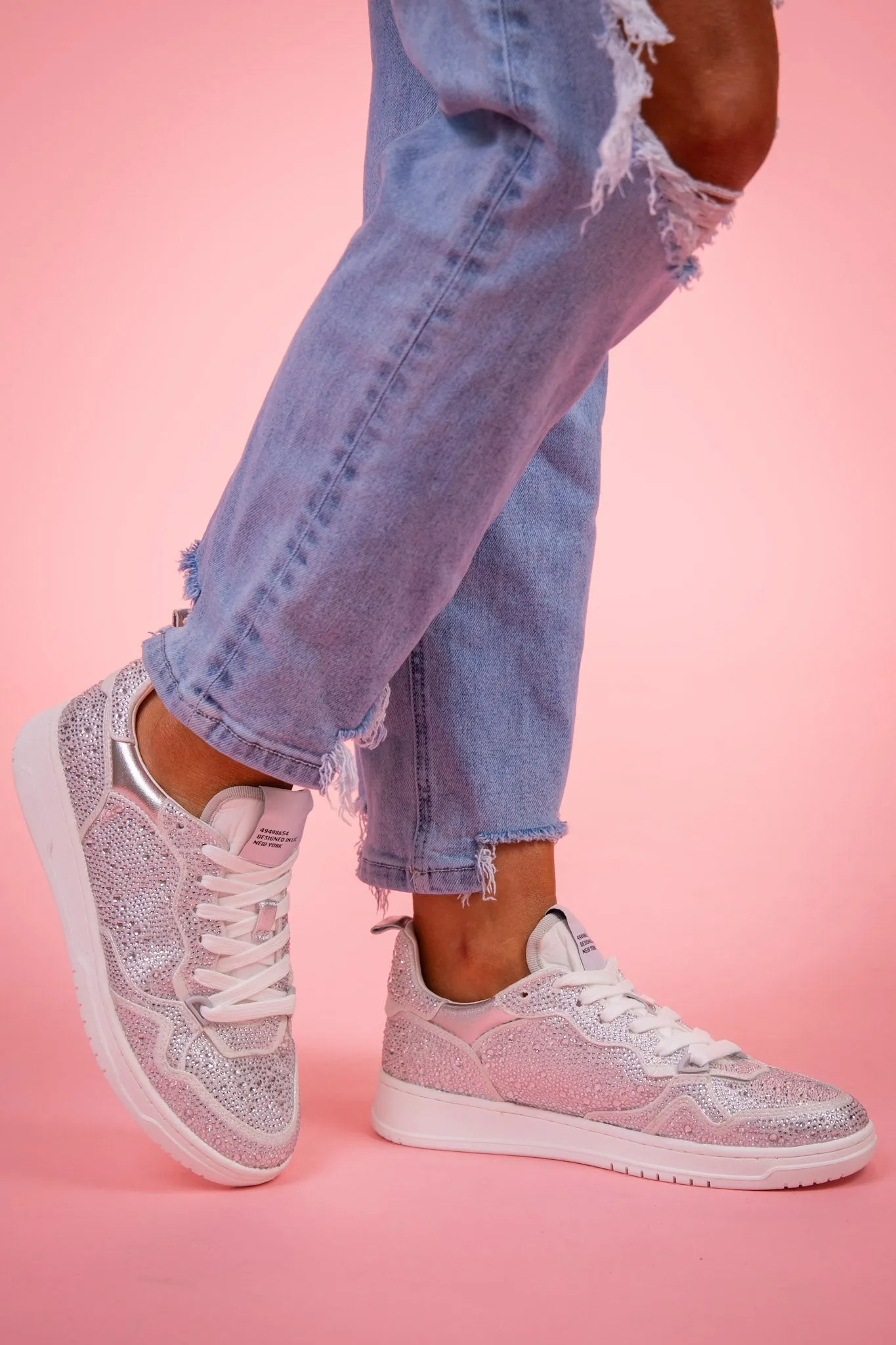 Everlie Sneaker - Rhinestone | Steve Madden - FINAL SALE