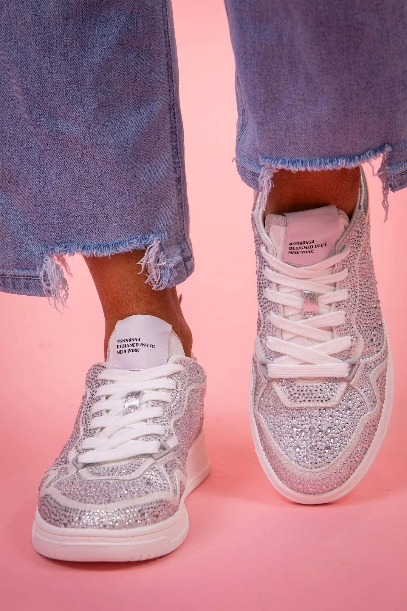 Everlie Sneaker - Rhinestone | Steve Madden - FINAL SALE