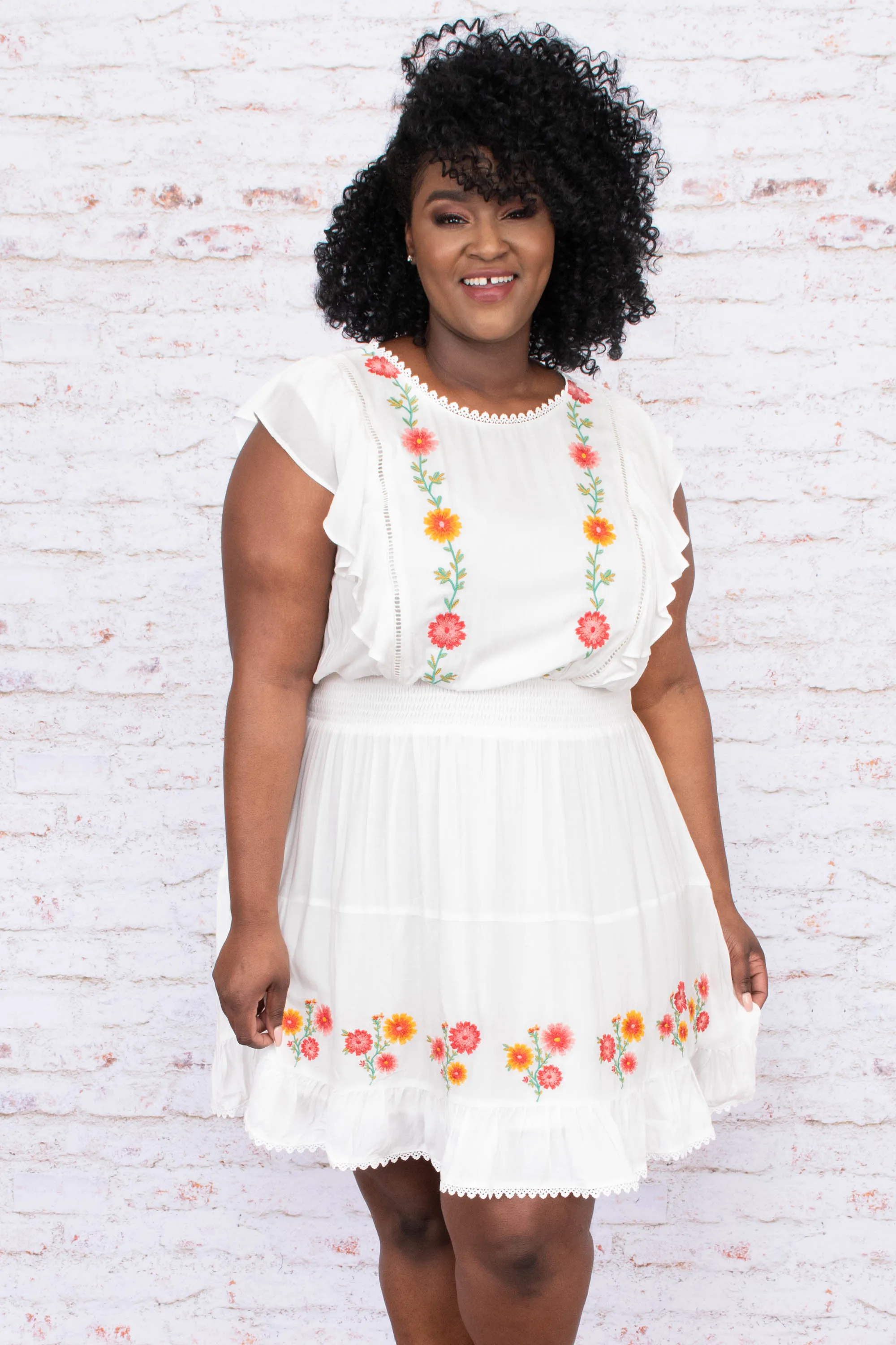 Faith-Inspiring Ivory Dress