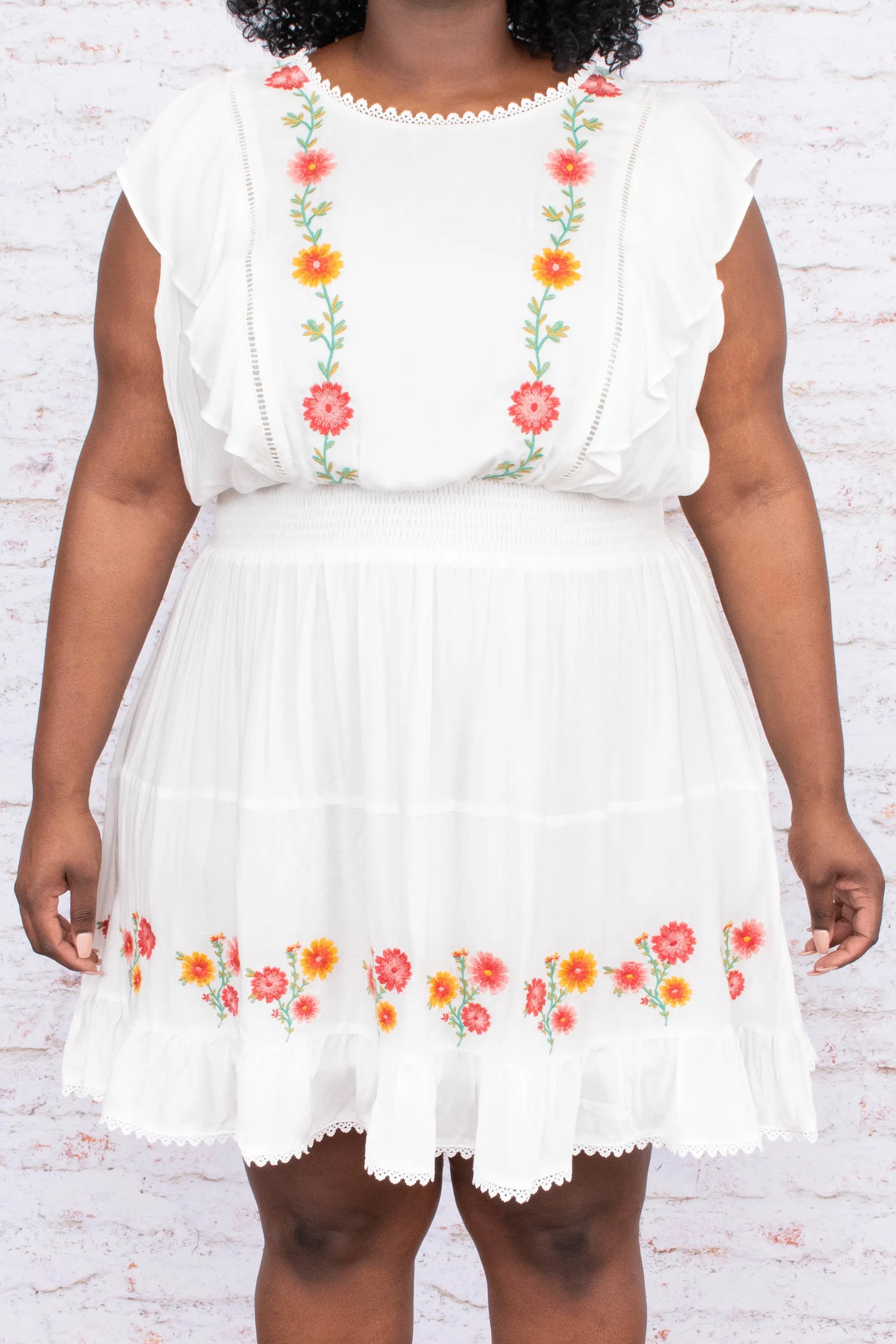 Faith-Inspiring Ivory Dress