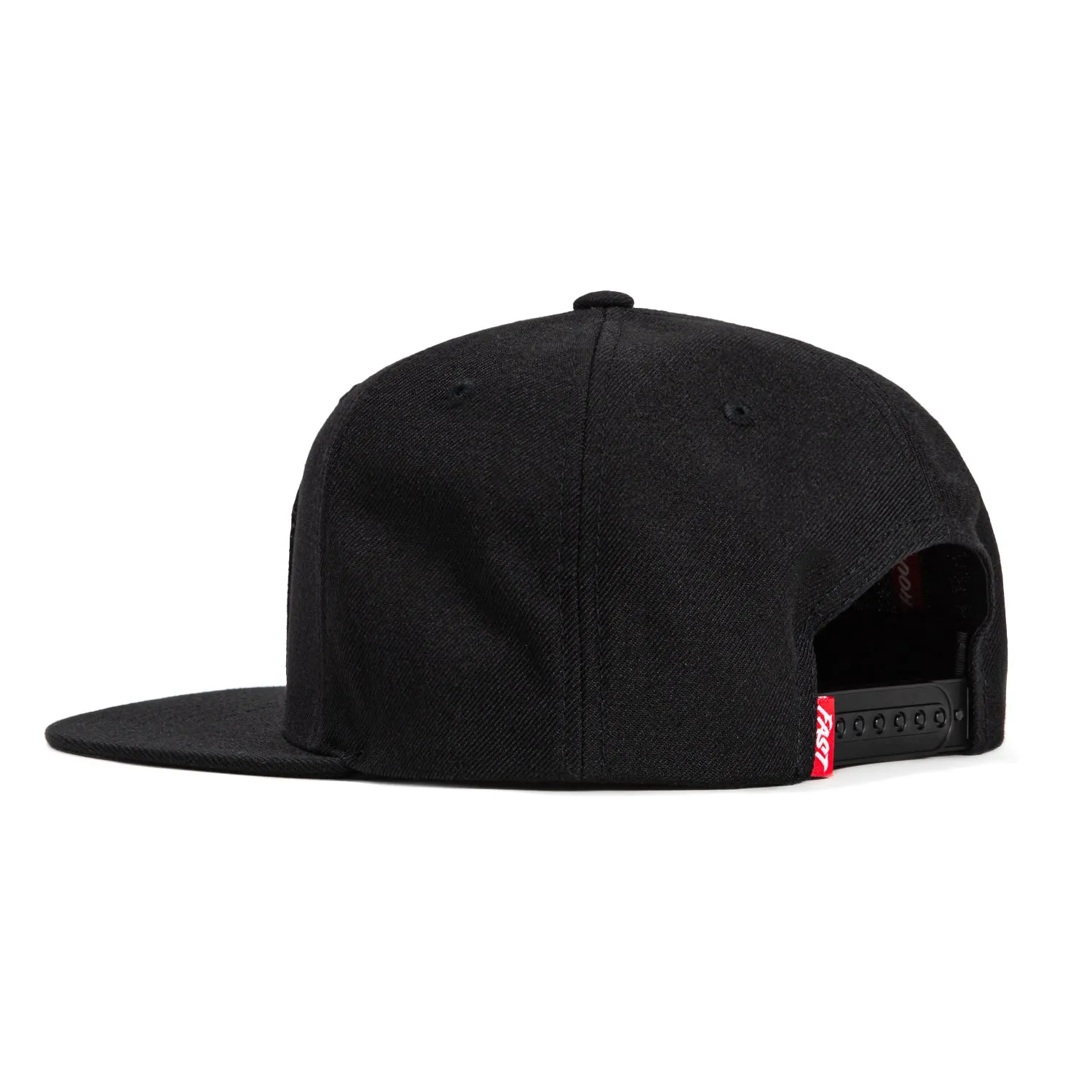 Fasthouse Classic Snapback Hat - Black