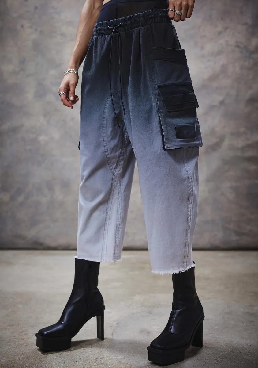 Filter Dip Dye Tactical Cargo Joggers-