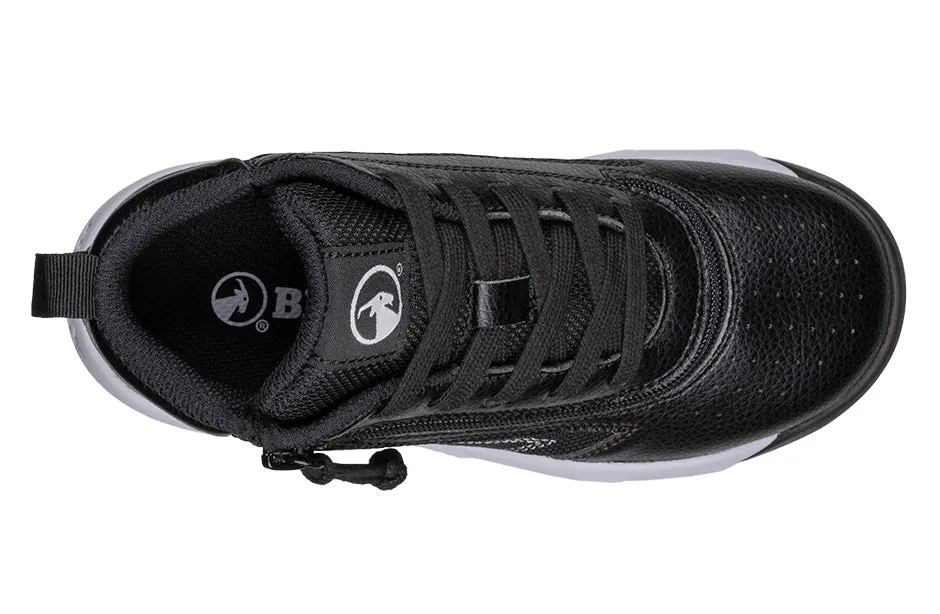 FINAL SALE - Black/White BILLY Sport Hoop Athletic Sneakers