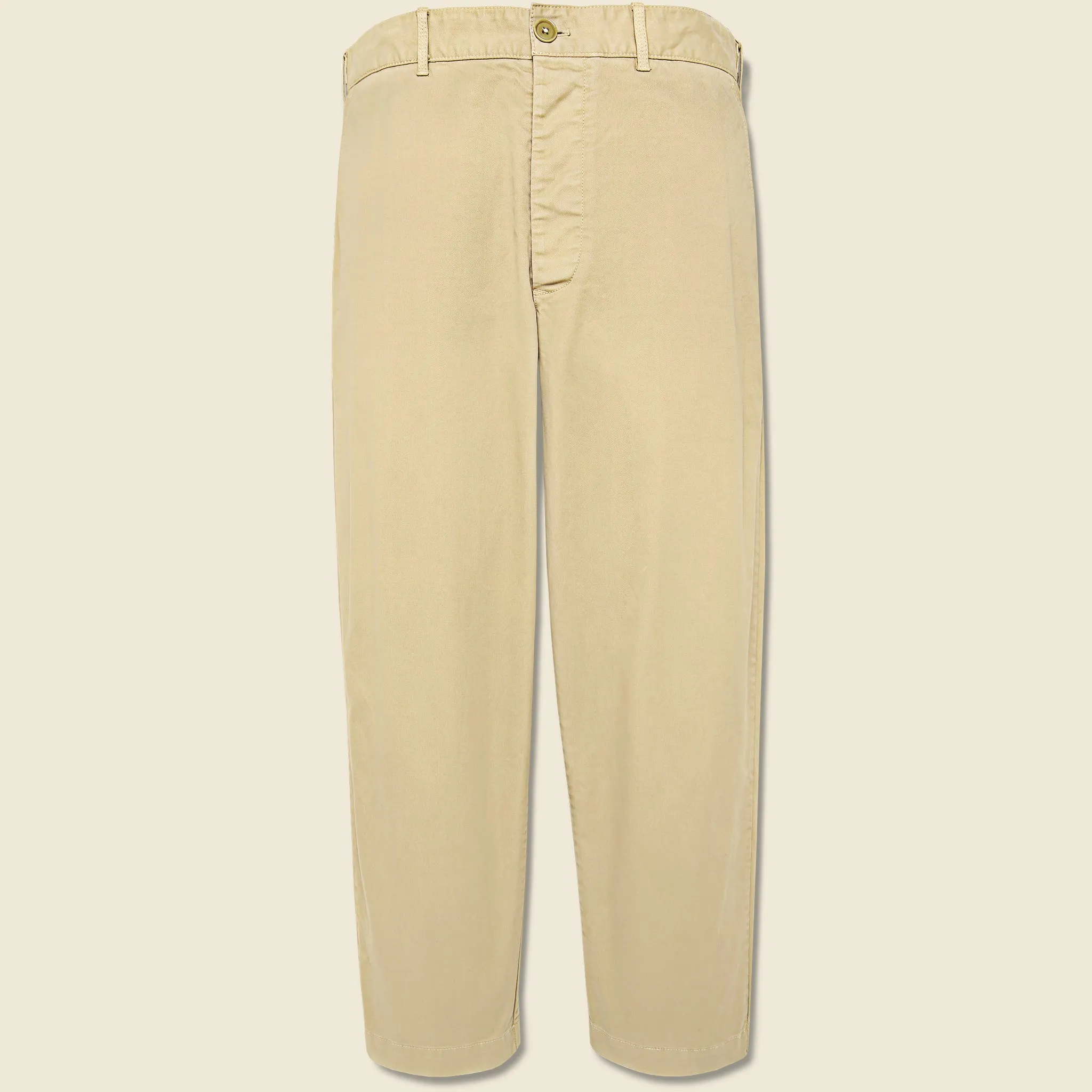 Flat Front Chino - Vintage Khaki