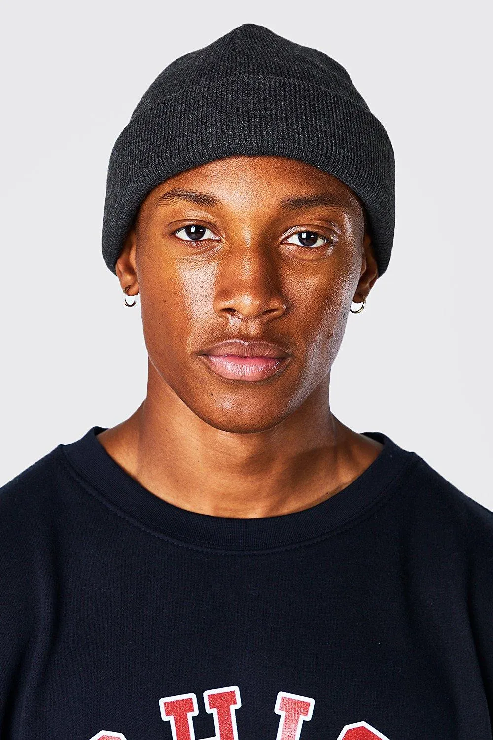 Flat Knit Micro Beanie