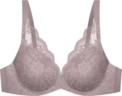 Floral Push Up Bra - A10-29972