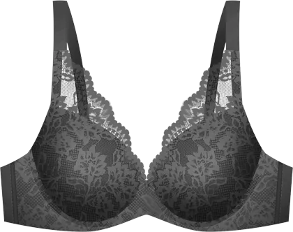 Floral Push Up Bra - A10-29972