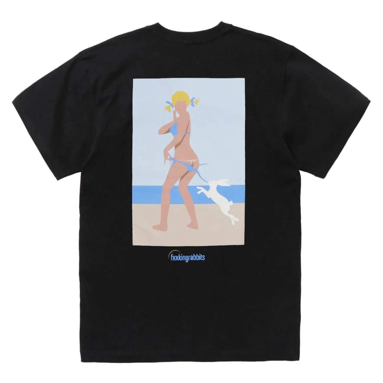 Black Tanning Girl Tee from FR2 JAPAN