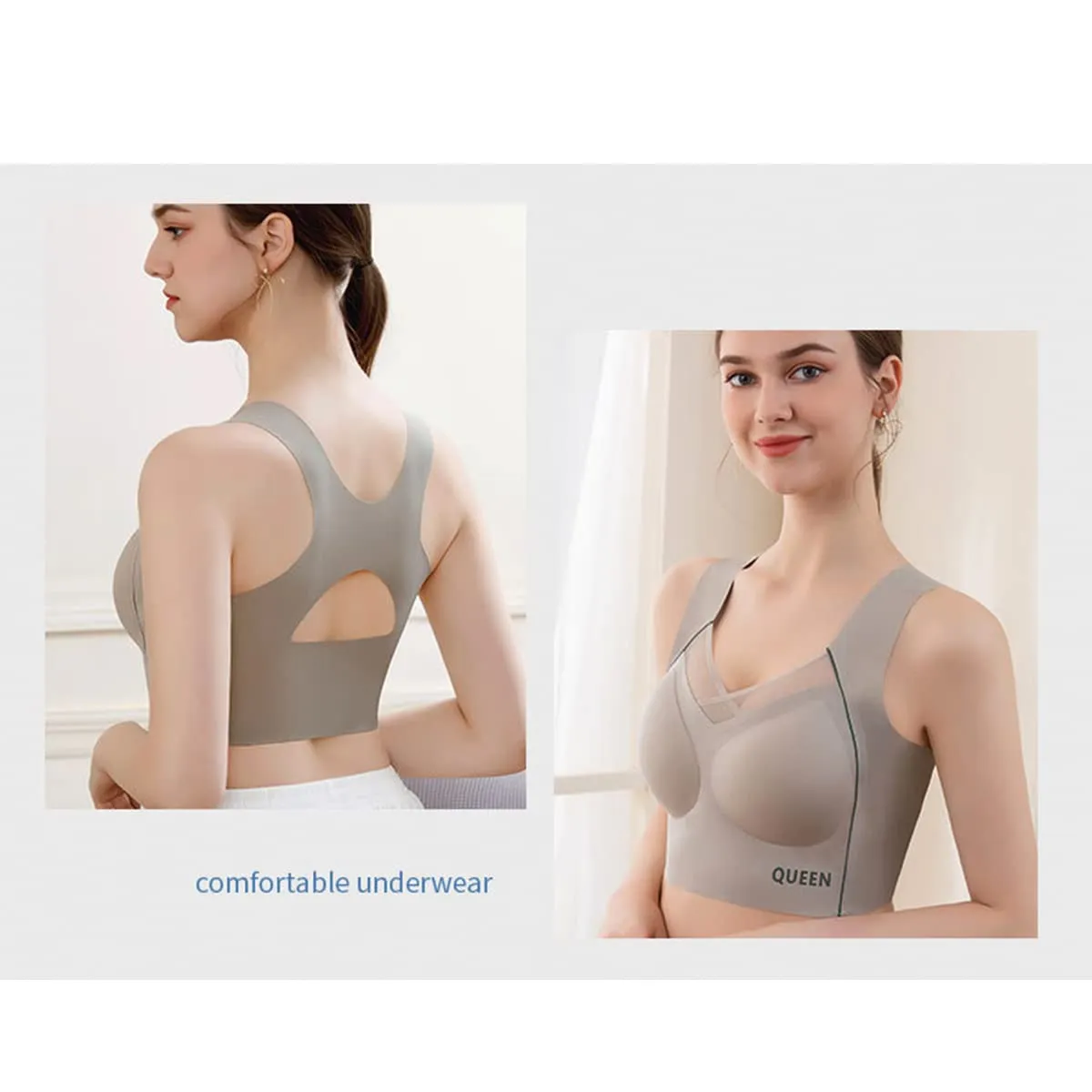 Full Cup Bra for Lift and Support - Libiyi Push-Up