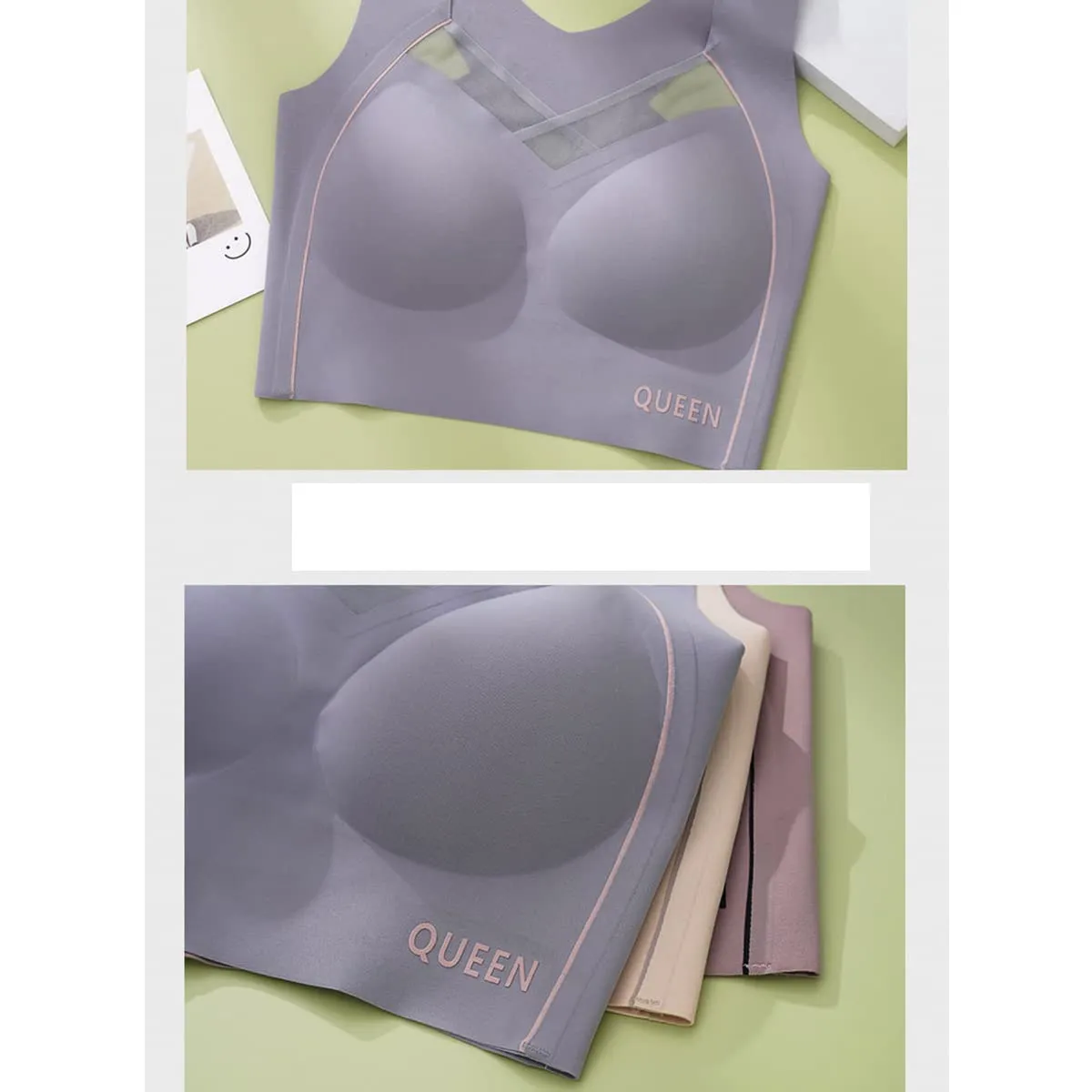 Full Cup Bra for Lift and Support - Libiyi Push-Up