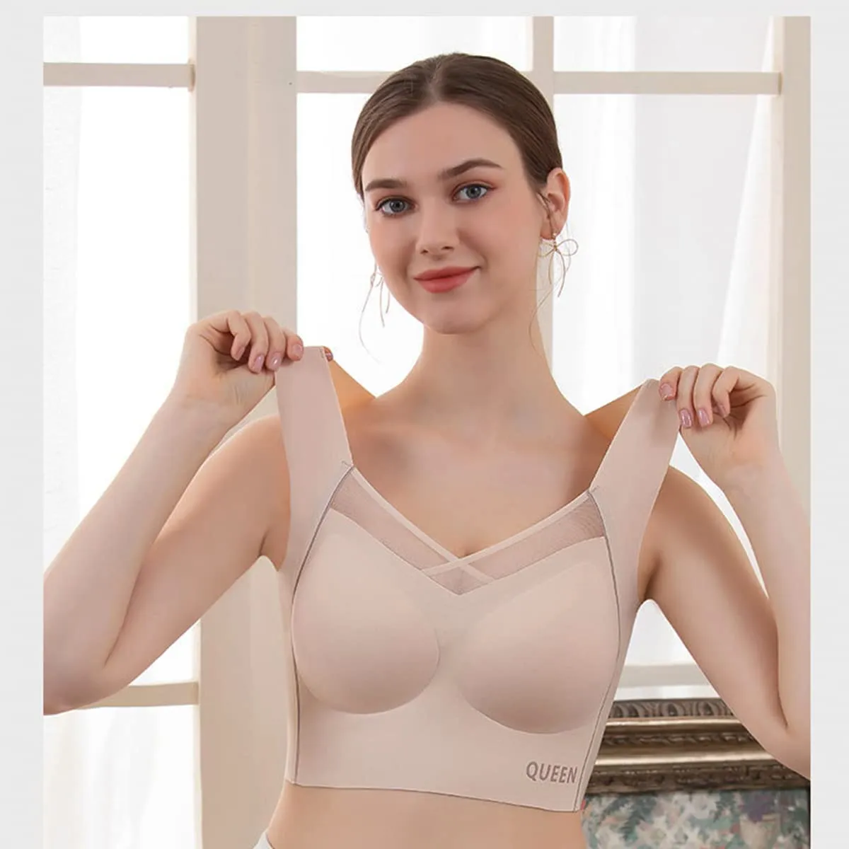 Full Cup Bra for Lift and Support - Libiyi Push-Up