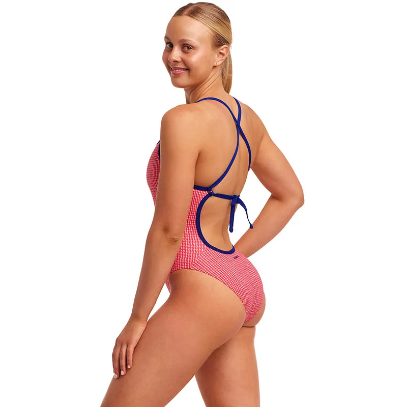 Funkita - Blood Hound - Ladies Tie Me Tight One Piece