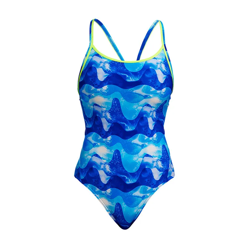 Funkita - Dive In - Ladies Eco Diamond Back One Piece